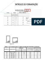 Nbr 8403 – Controles de Formatação