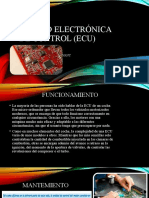 Unidad Electrónica de Control (Ecu)