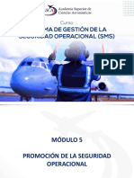 Módulo 5 Promoción de La Seguridad Operacional: T5.1 Versión 8.0 16/abr/2021