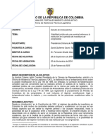 047 Reforma A La Perdida de Investidura de Congresistas