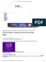 Top 20 R Machine Learning and Data Science Packages