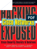Hacking Exposed Cisco Networks - Cisco Security Secrets & Solutions by Andrew Vladimirov, Konstantin Gavrilenko and Andrei Mikhailovsky