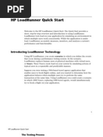 HP Loadrunner Quick Start