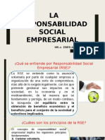 LA RESPONSABILIDAD SOCIAL EMPRESARIAL y Modelo de GI y Sistema