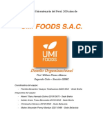 UMI FOODS S.a.C.-diseño Organizacional