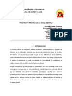 Ensayo Politica y Practica de La Salud Mental (1) - 1