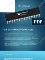 Características del microcontrolador PIC18F4550 de 8 bits