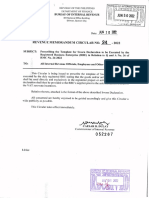 BIR RMC No. 84-2022 - Sworn Declaration Template For RBEs