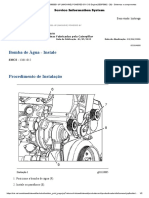 349d l Excavators Jgb00001-Up (Machine) Powered by c13 Engine(Sebp5662 - 28) - Bomba de Água (Instalação)