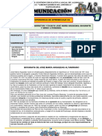 4° A - B Ficha #20 Semana 15 Comunicaciónxbx