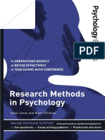 (PsychologyExpress Series) Mark Forshaw, Steven John Jones - Research Methods in Psychology-Prentice Hall (2012)