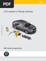 Service: LPG System in Škoda Vehicles