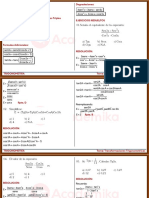 Trigonometría - Transformaciones Trigonométricas