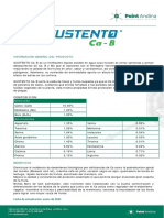 SUSTENTO Ca B SL-FICHA TECNICA