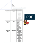 Evaluaciones Abril 2022