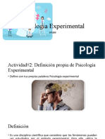 Psicología Experimental