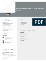 CV Muhammad Husein Hanif