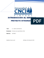 Introducciion Al Derecho Proyecto Integrador