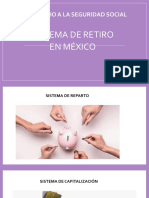 Sistema de retiro en México: IMSS e ISSSTE