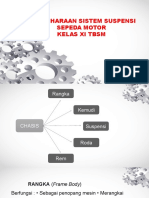 Pemeliharaan Sistem Suspensi Sepeda Motor