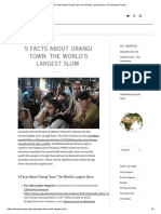 World's Largest Slum Orangi Town Facts