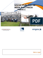 Energía eléctrica servicio público parte 1