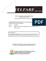 Welfare: Jurnal Ilmu Kesejahteraan Sosial: Manajemen Pelayanan Dwi Papsa