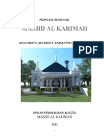 RENOVASI MASJID