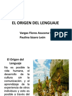 El Origen Del Lenguaje