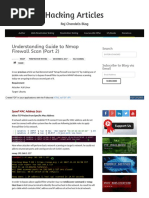 Hacking Articles: Understanding Guide To Nmap Firewall Scan (Part 2)