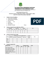 Instrumen Pendataan Awal TP