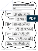 Let'S Practice!: - Unit 7