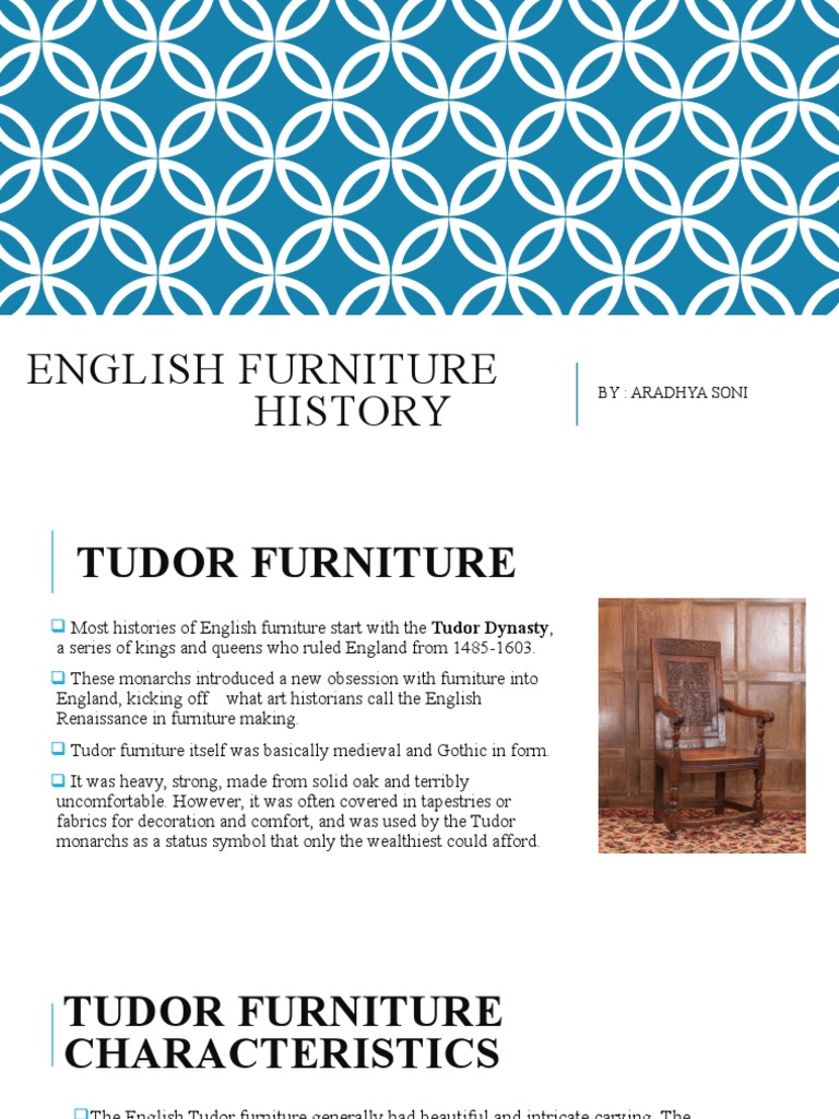English Furniture History PDF Furniture Decorative Arts