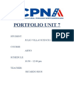 Portfolio Unit 7