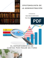 Epistemología de La Administración - CUENTAS POR PAGAR FORD