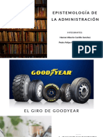 Epistemología de La Administración - GIRO GOODYEAR