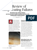 A Review of Shop Coating Failures