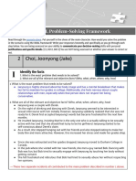 Joonyong Jake Choi The IDEAL Problem Solving Framework Worksheet