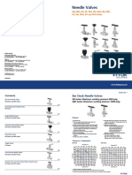 Needle Valves: NB, NBH, ND, NF, NFH, NG, NGH, NR, NRG, NT, NU, NUH, NY and NYH Series