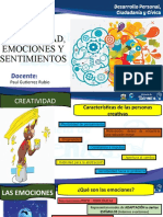 Tema 10 - Creatividad, Emociones y Sentimientos