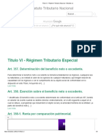 2.6 Título VI - Régimen Tributario Especial - Estatuto.co