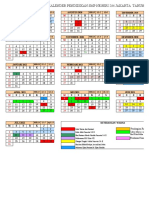 Kalender Pendidikan SMPN 284 Jakarta Tahun Pelajaran 2021/2022