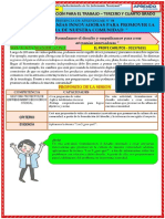 Experiencia de Aprendizaje #04 - Actividad #01 - 3ero y 4to - Ept