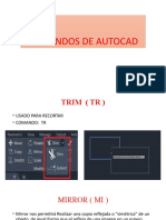 Comandos de Autocad