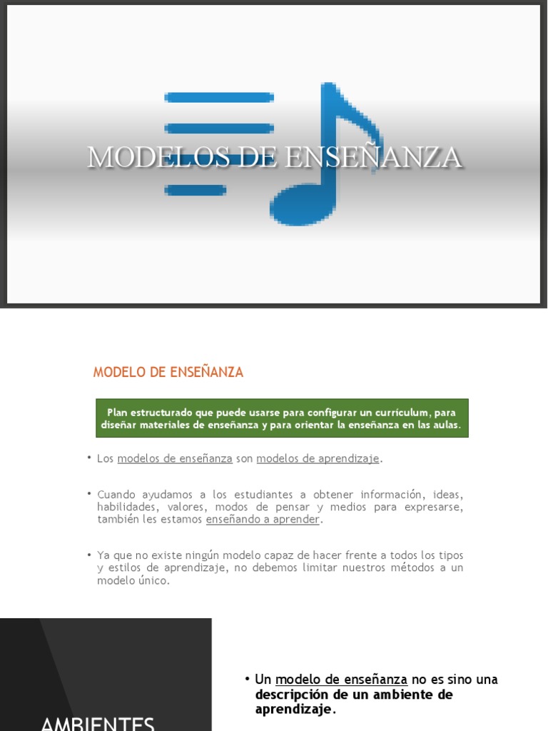 Modelos de Enseñanza y Aprendizaje | PDF | Aprendizaje | Neurociencia