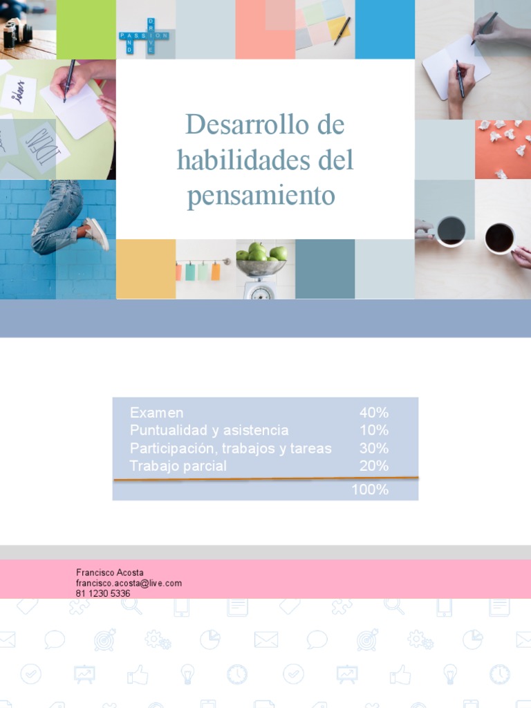 Habilidades del Pensamiento y Aprendizaje | PDF | Memoria | Aprendizaje