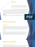 Fórmula Polinómica