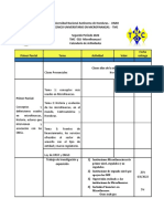 Calendario de Actividades Segundo Periodo 2022