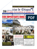 Periódico Noticias de Chiapas, Edición Virtual Viernes 22 de Julio de 2022