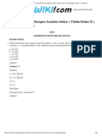 Bab 1 Kinematika Dengan Analisis Vektor - Fisika Kelas XI - Erlangga - Kurtilas - SolusiWIKI